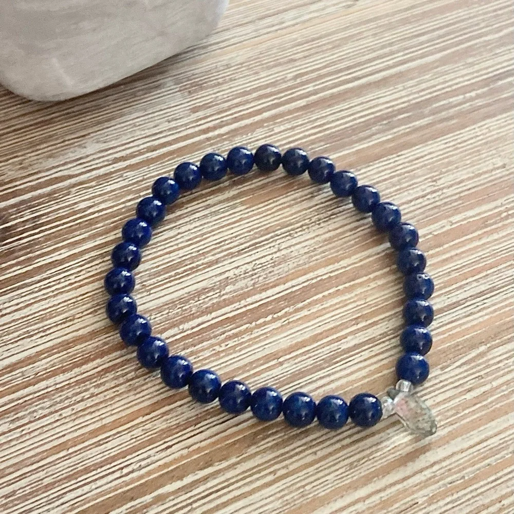 Lapis Luxe Teardrop Bracelet